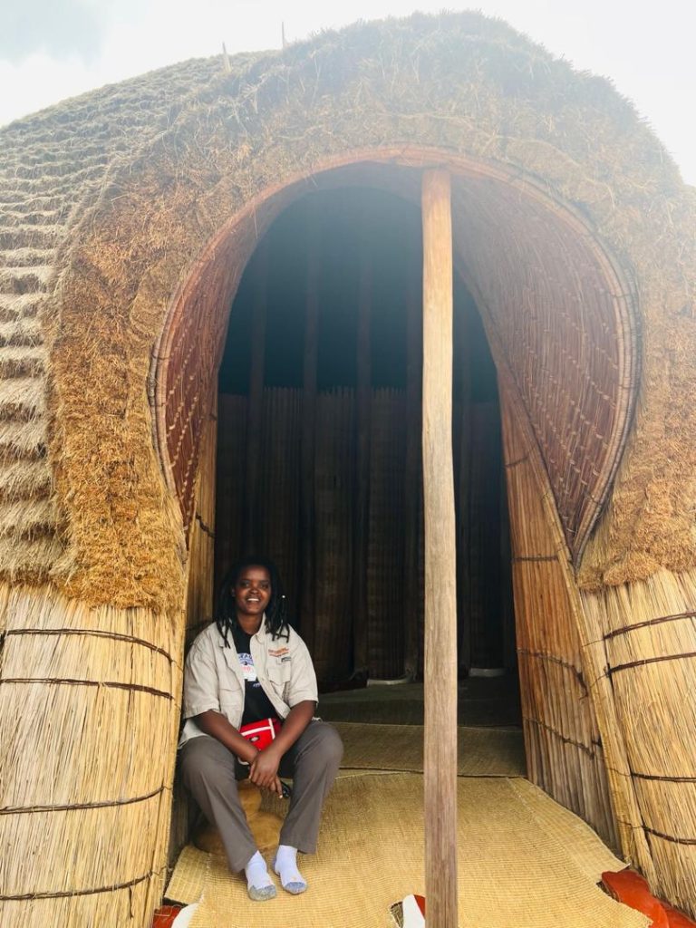Traditional King's Palace Museum during a Rwanda cultural tour