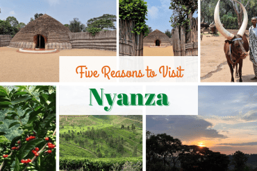 Nyanza Rwanda King&rsquo;s Palace and countryside